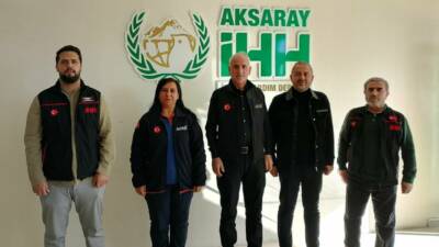 Aksaray İl Afet ve Acil Durum Müdürü Adil Arslan, ve