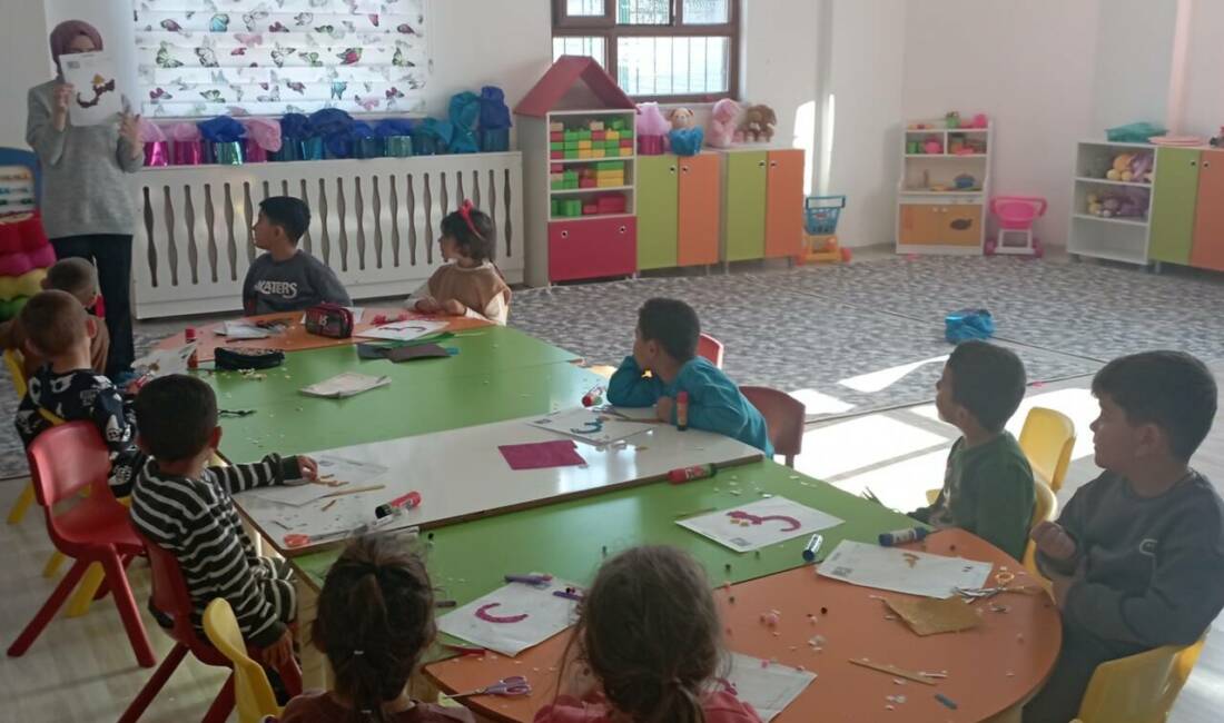 Ağaçören Halk Eğitim Merkezi, okul öncesi yaş grubuna yönelik hazırladığı