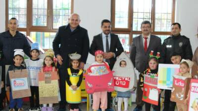 Ağaçören İlçe Millî Eğitim Müdürlüğünün önderliğinde Yerli Malı Haftası etkinliğinde