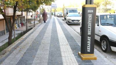 Aksaray Belediyesi, 2025 yılı boyunca şehir genelinde yaya ulaşımını güçlendirmek