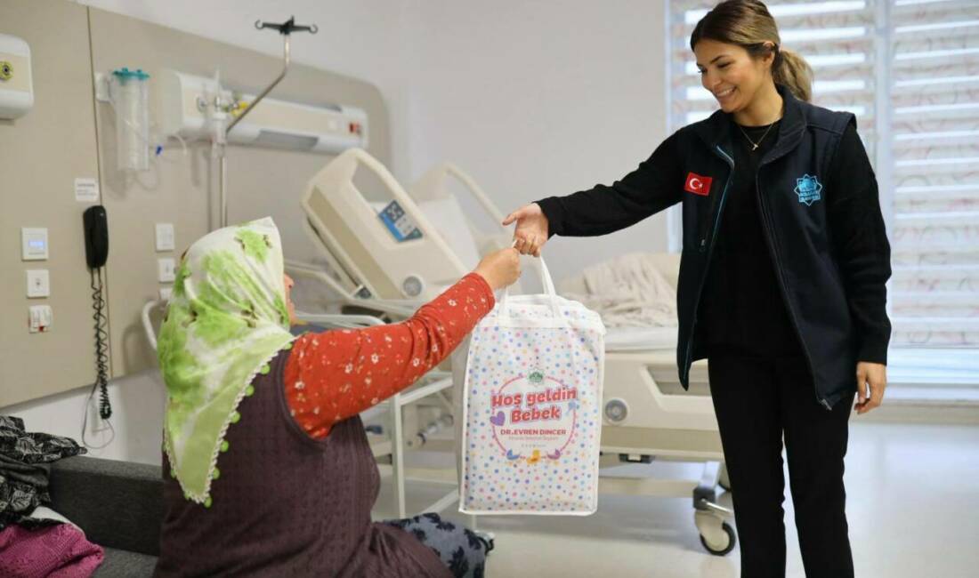Aksaray Belediyesi, sosyal belediyecilik anlayışı doğrultusunda yeni doğan bebekler ve