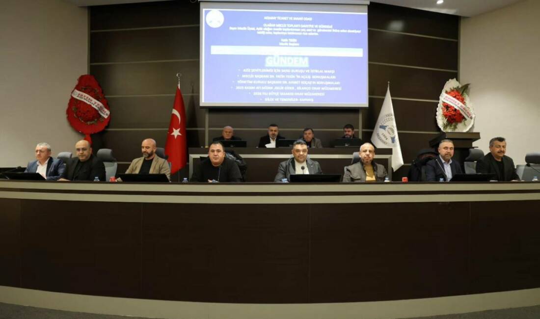 Aksaray Ticaret ve Sanayi Odası’nın (ATSO) aylık olağan Meclis toplantısı,