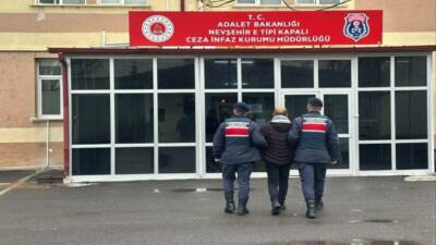 Nevşehir’de İl Jandarma Komutanlığı tarafından 18 yıl 4 ay hapis