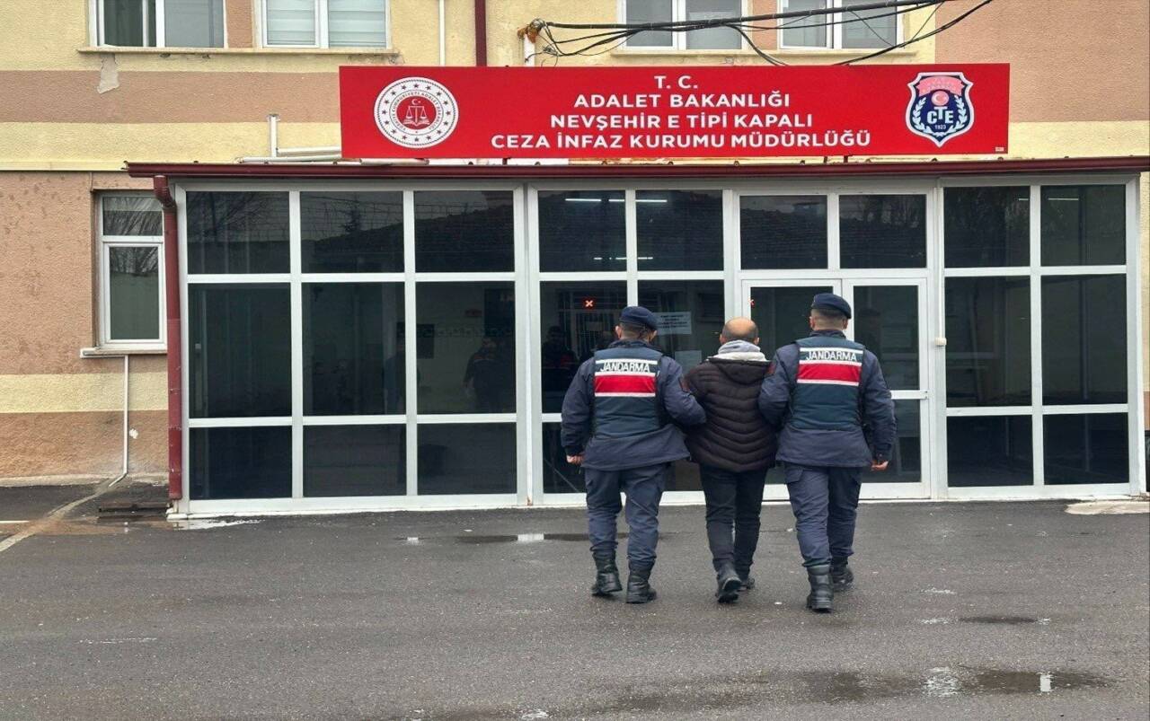 Nevşehir’de İl Jandarma Komutanlığı tarafından 18 yıl 4 ay hapis