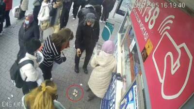 Kayseri'de yaşanan olayda Kart 38 Satış ve Dolum Noktası'nda işlem
