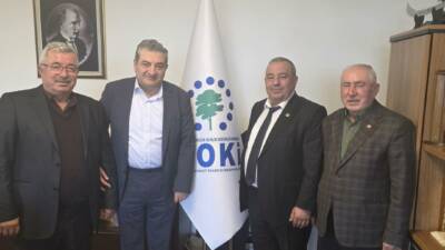 Gülağaç Belediye Başkanı Doğan Başbuğ, geçmiş dönem belediye başkanları Tavil