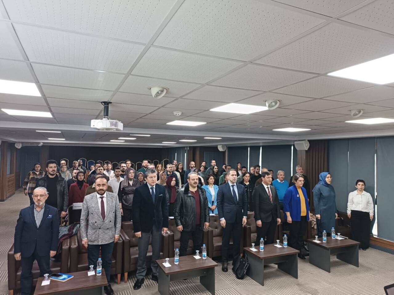 Aksaray Baro tarafından düzenlenen eğitim seminerinde, Hukuk Muhakemeleri Kanunu kapsamında