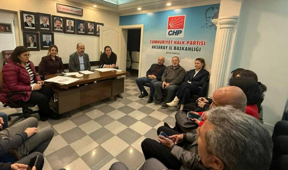 Cumhuriyet Halk Partisi Aksaray İl Başkanlığı tarafından düzenlenen olağan il