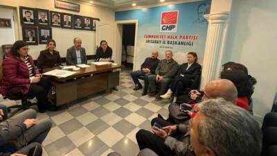 Cumhuriyet Halk Partisi Aksaray İl Başkanlığı tarafından düzenlenen olağan il