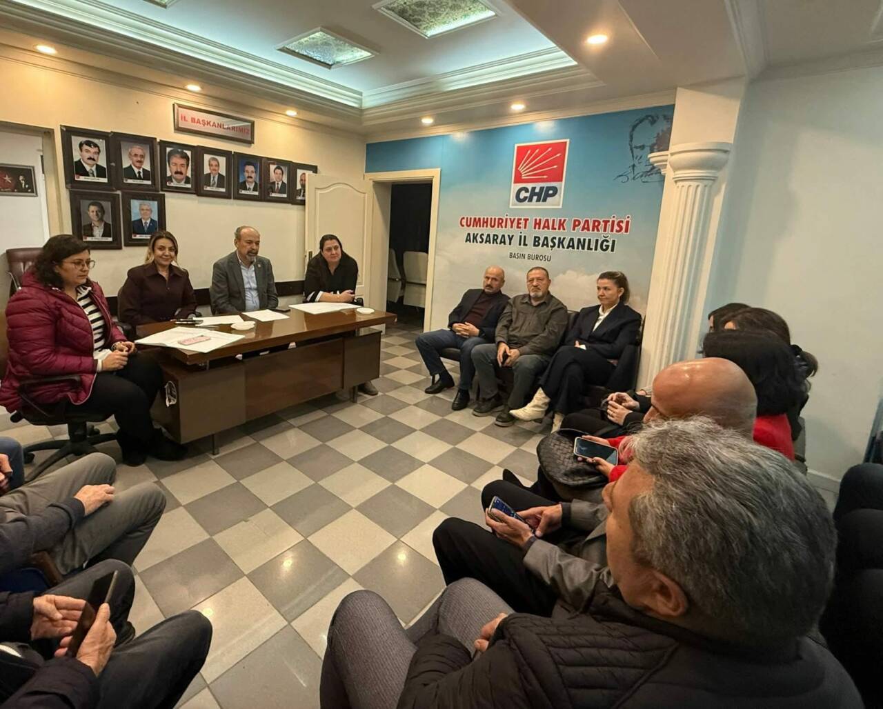 Cumhuriyet Halk Partisi Aksaray İl Başkanlığı tarafından düzenlenen olağan il