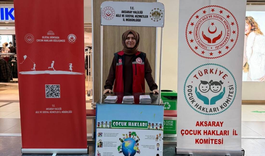 Aksaray Aile ve Sosyal Hizmetler İl Müdürlüğü, çocukların dijital dünyada