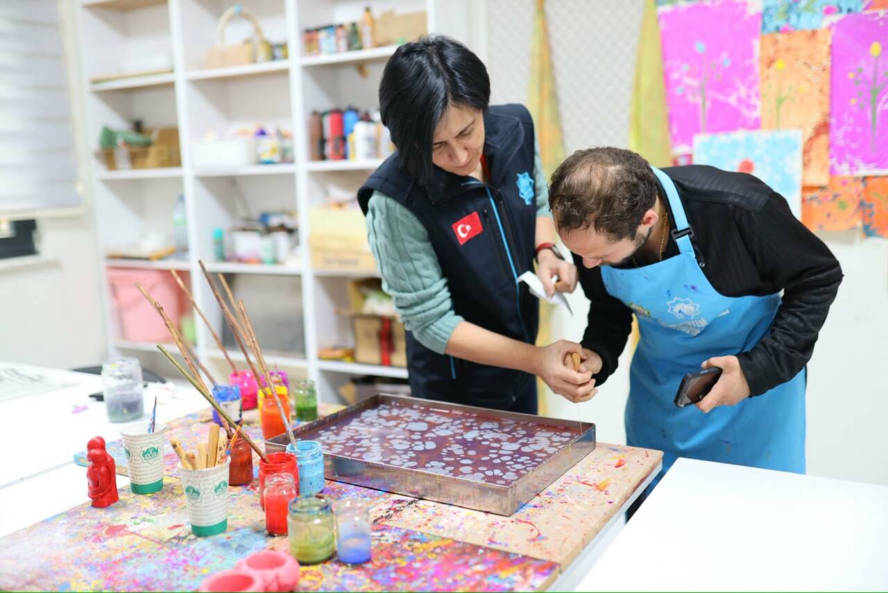 Aksaray Belediyesi tarafından hayata geçirilen Engelsiz Yaşam Merkezi, her gün