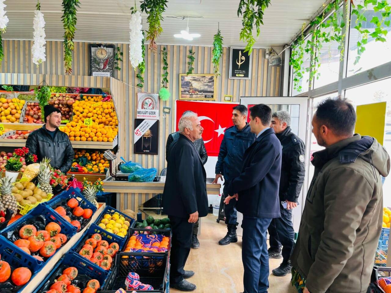 Eskil Kaymakamı Taha Soydaş öncülüğünde, ilgili kurum amirleri ve Merkez