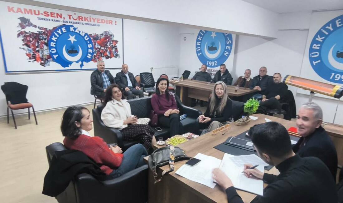 Türk Eğitim Sen Aksaray şubesinde 8. Olağan Genel Kurul sonrası