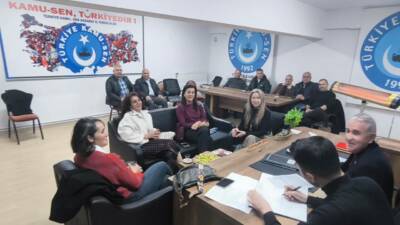 Türk Eğitim Sen Aksaray şubesinde 8. Olağan Genel Kurul sonrası