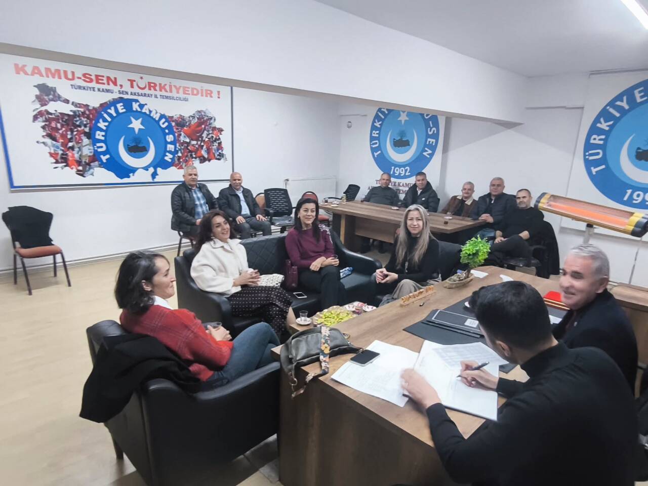 Türk Eğitim Sen Aksaray şubesinde 8. Olağan Genel Kurul sonrası