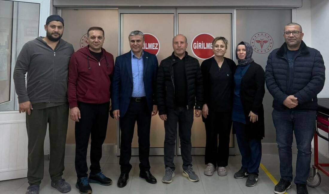 Sağlık-Sen Aksaray Şube Başkanı Rıfat Kaya, Ortaköy ilçesinde sağlık hizmeti