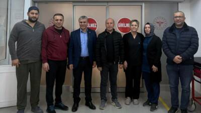 Sağlık-Sen Aksaray Şube Başkanı Rıfat Kaya, Ortaköy ilçesinde sağlık hizmeti