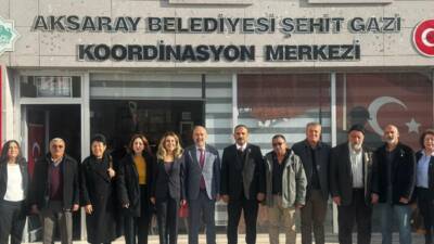 CHP Aksaray il başkanı Bilal Özdemir öncülüğünde gerçekleştirilen ziyaretlerde, çeşitli