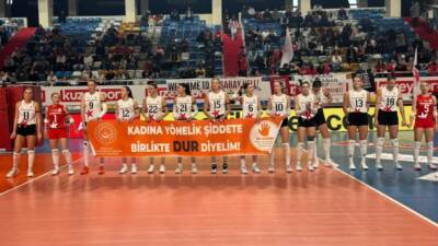 Vodafone Sultanlar Ligi’nde oynanan Kuzeyboru – Nilüfer Belediyespor karşılaşması, yalnızca