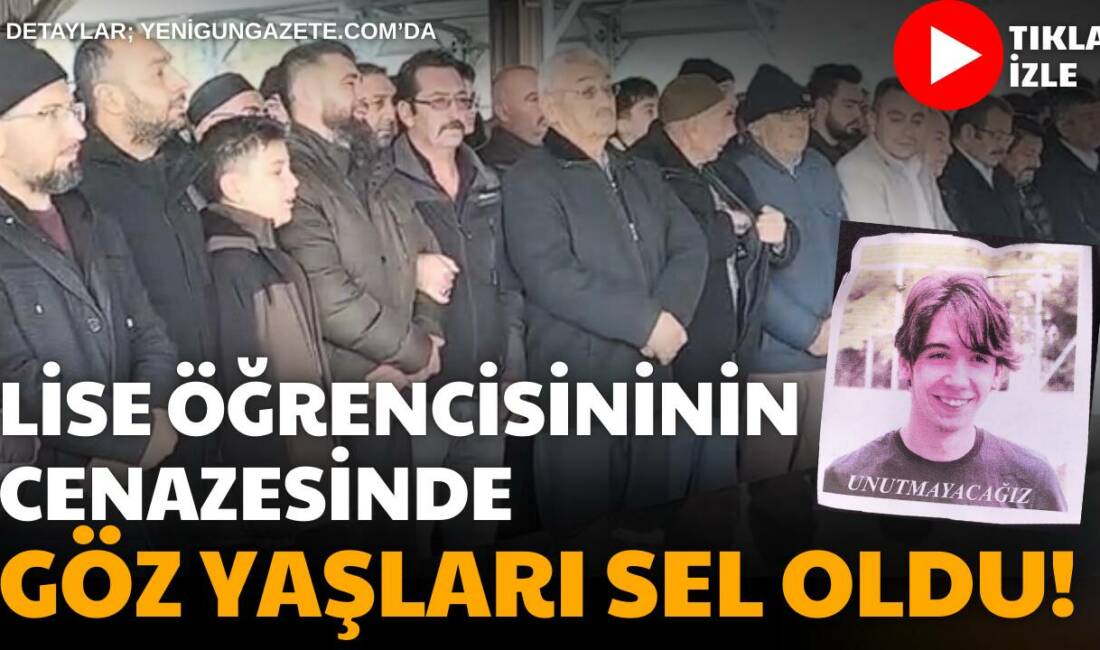 Aksaray’da motosiklet kazasında yaşamını yitiren 17 yaşındaki liseli öğrenci, bugün