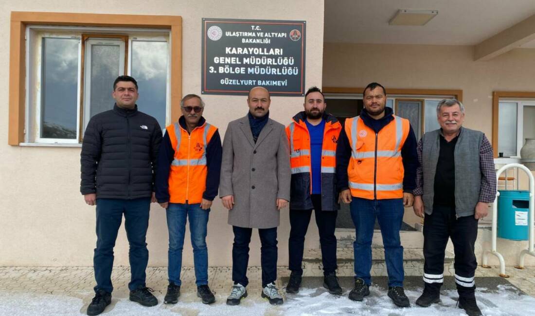 Güzelyurt Kaymakamı Süleyman Arat, Karayolları Genel Müdürlüğü 3. Bölge Müdürlüğüne