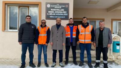 Güzelyurt Kaymakamı Süleyman Arat, Karayolları Genel Müdürlüğü 3. Bölge Müdürlüğüne