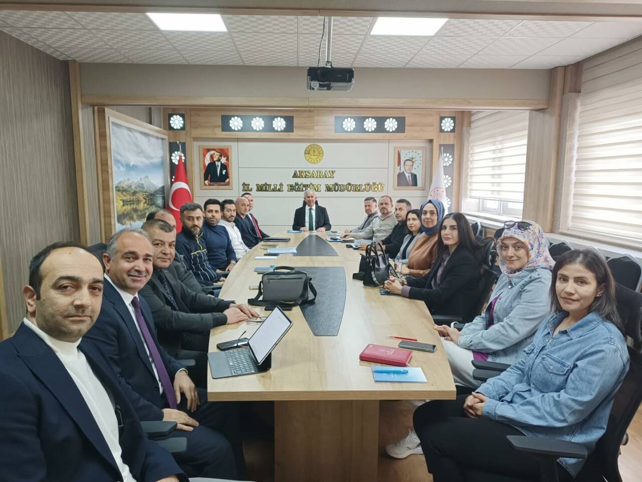 Aksaray İl Millî Eğitim Müdürü Metin Alpaslan, kurum bünyesinde önemli