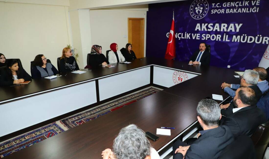 Aksaray Gençlik ve Spor İl Müdürlüğü bünyesinde yürütülen çalışmaların ele
