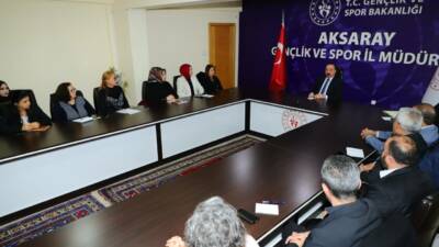Aksaray Gençlik ve Spor İl Müdürlüğü bünyesinde yürütülen çalışmaların ele