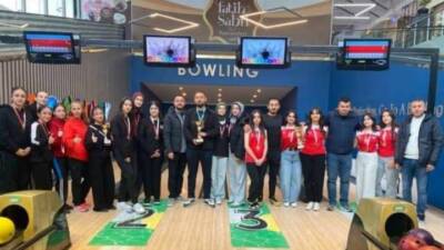Aksaray’da düzenlenen Genç Kızlar Bowling İl Birinciliği büyük heyecana sahne