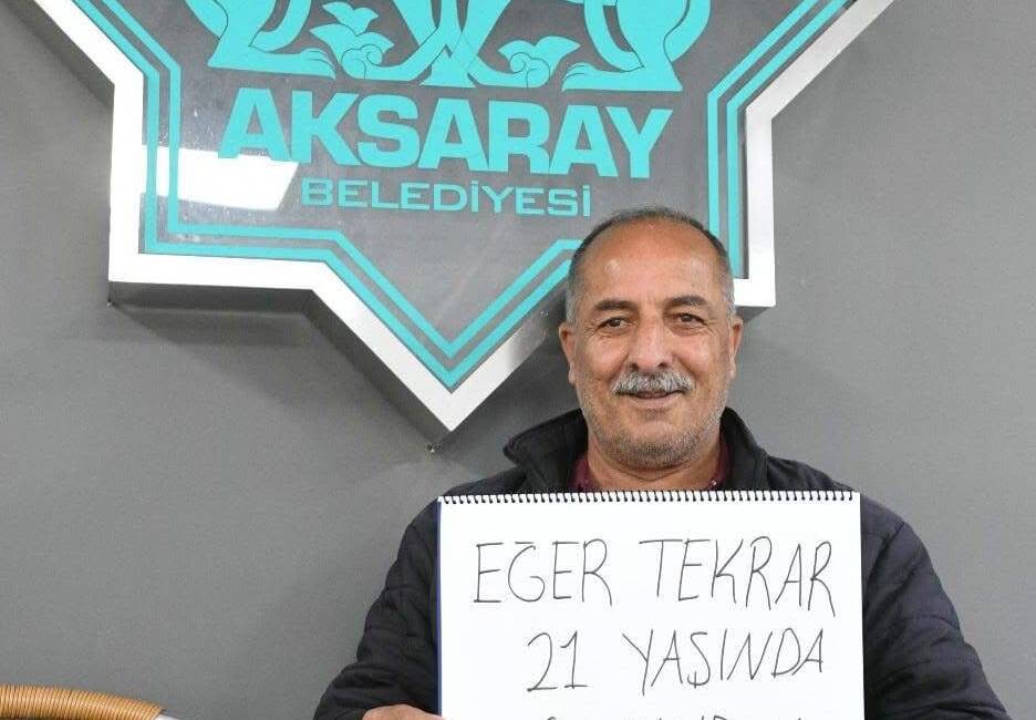 Aksaray Belediyesi Emekli Dinlenme Evi’nde yaşlılara sorulan soru, gençlere hayat