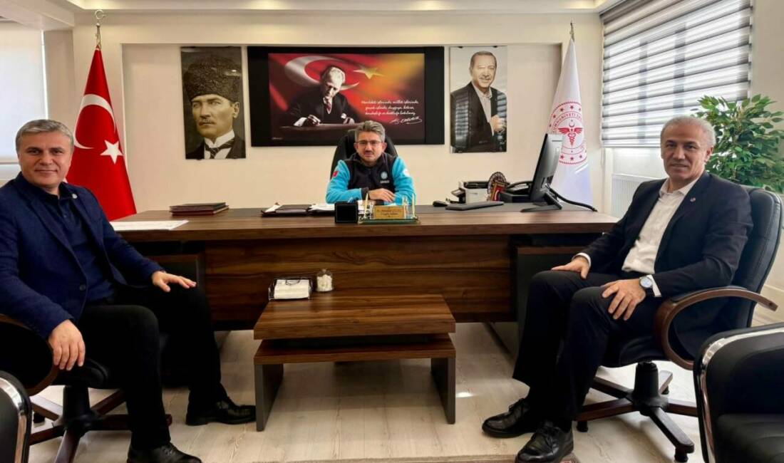 Aksaray Sağlık Sen Şube Başkanı Rıfat Kaya ile Memur-Sen Başkanı