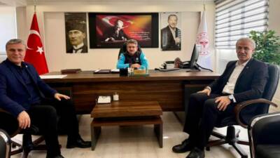 Aksaray Sağlık Sen Şube Başkanı Rıfat Kaya ile Memur-Sen Başkanı