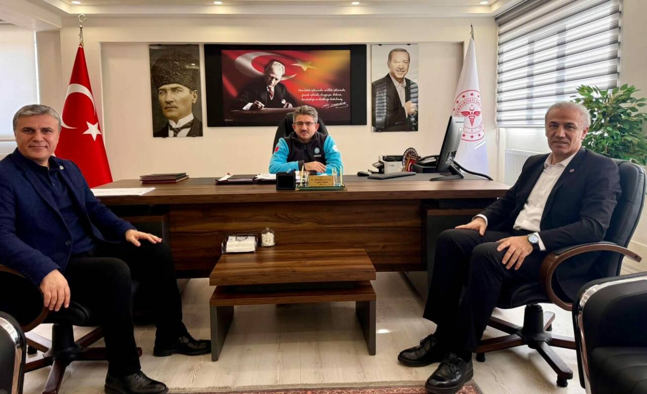 Aksaray Sağlık Sen Şube Başkanı Rıfat Kaya ile Memur-Sen Başkanı