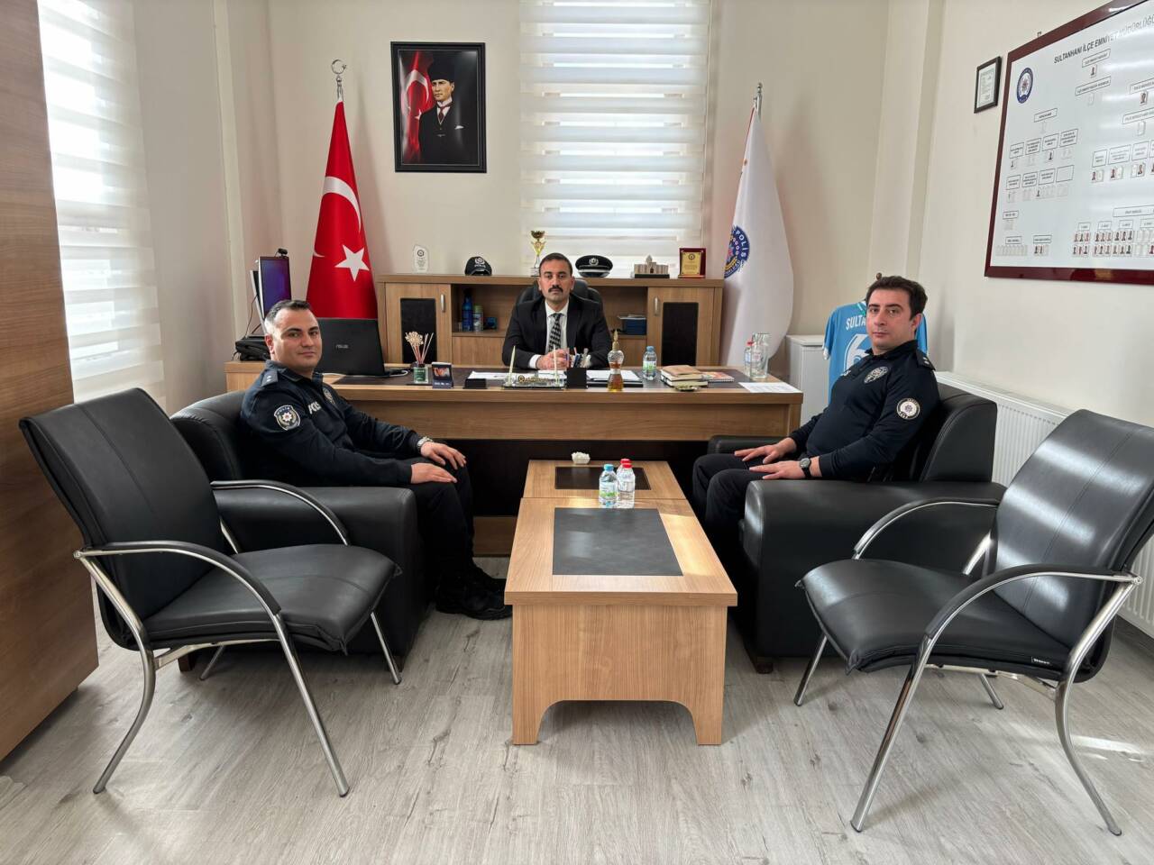 Sultanhanı Kaymakamı Bilal Göksun, ilçe genelinde sürdürülen güvenlik ve asayiş