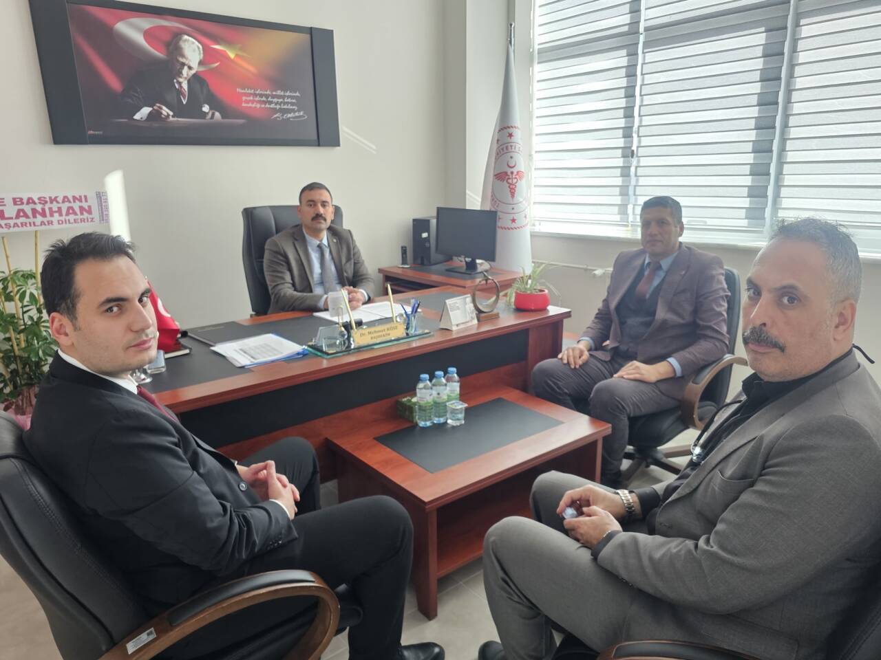 Sultanhanı Kaymakamı Bilal Göksun, Dr. Hüseyin Ağır İlçe Devlet Hastanesi’ni