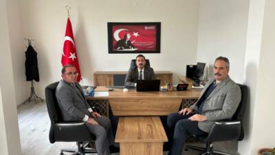 Sultanhanı Kaymakamı Bilal Göksun, Sultanhanı Kaymakamlığı İlçe Nüfus Müdürlüğünü ziyaret