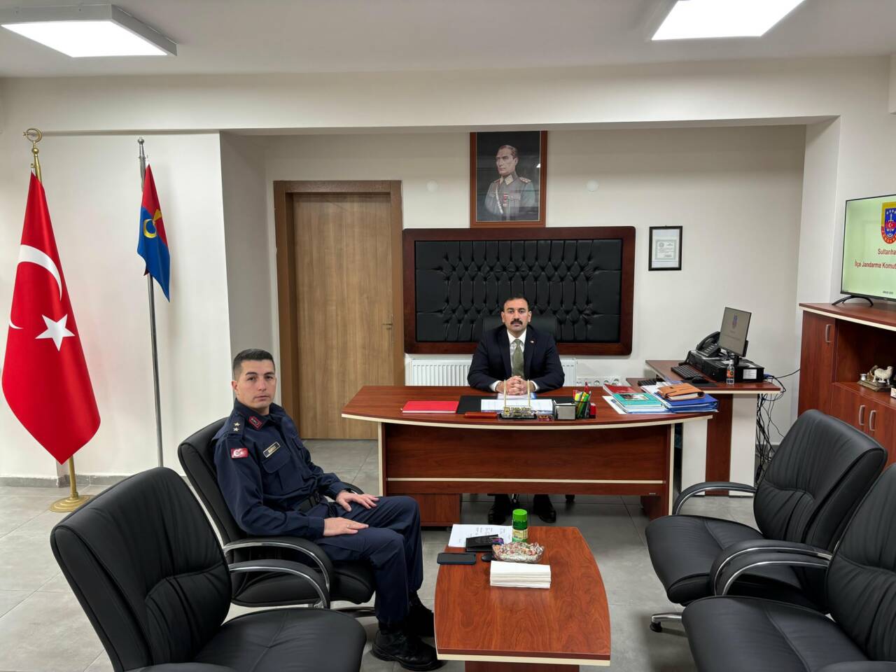Sultanhanı Kaymakamı Bilal Göksun, güvenlik hizmetlerinin etkinliğini yerinde değerlendirmek amacıyla