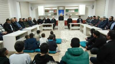 Aksaray İl Müftüsü Veysel Işıldar, İncesu Köyü Büyük Camii’nde her
