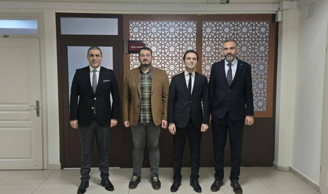 MÜSİAD Aksaray Başkanı Av. Sefa Göktaş, Başkan Yardımcısı Samet Batı