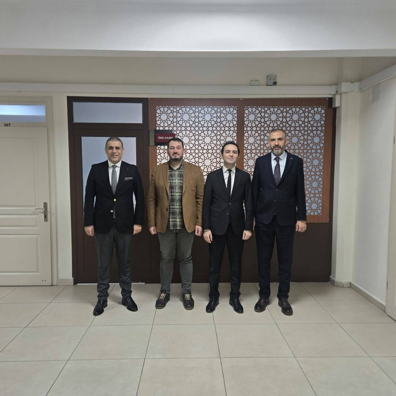 MÜSİAD Aksaray Başkanı Av. Sefa Göktaş, Başkan Yardımcısı Samet Batı