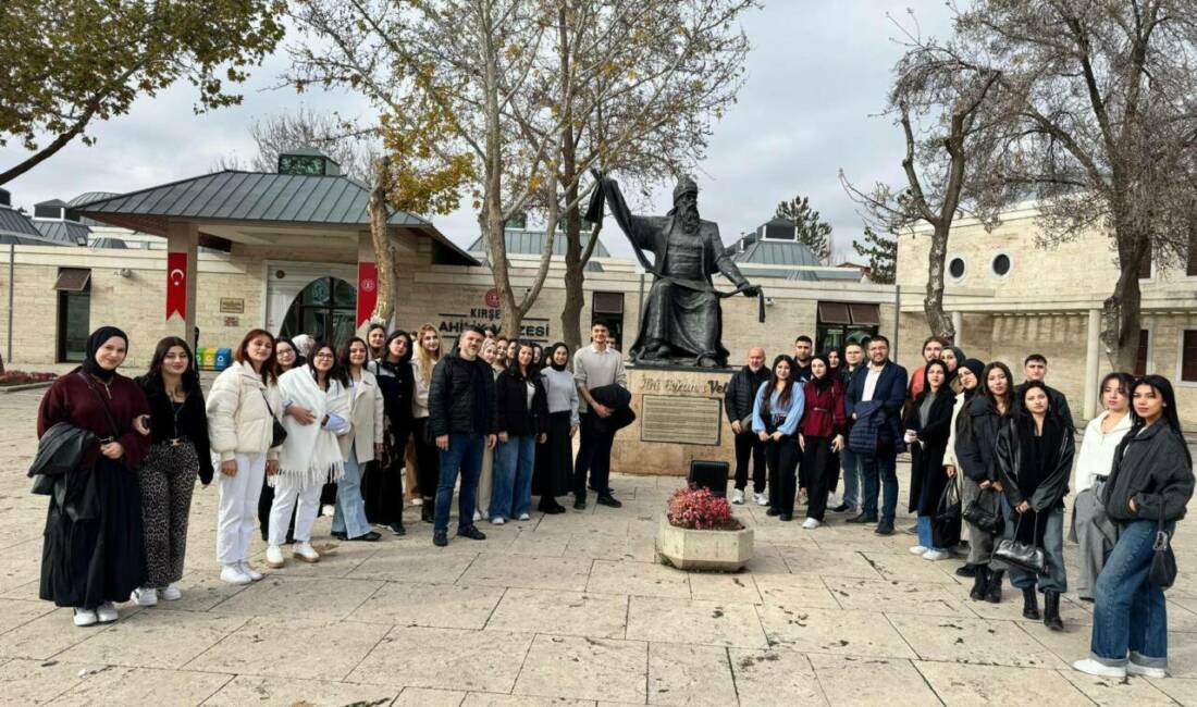Aksaray Üniversitesi Ortaköy Meslek Yüksekokulu tarafından organize edilen Kırşehir gezisi,
