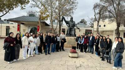 Aksaray Üniversitesi Ortaköy Meslek Yüksekokulu tarafından organize edilen Kırşehir gezisi,