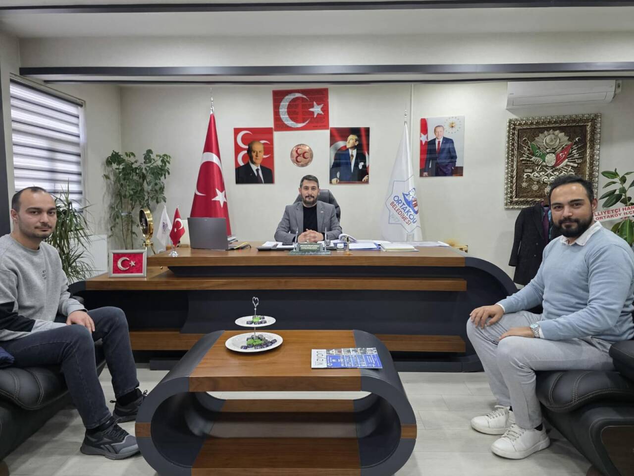 Ortaköy’de yapımı planlanan Yeni Halk Kütüphanesi Projesi kapsamında yürütülen çalışmalar,