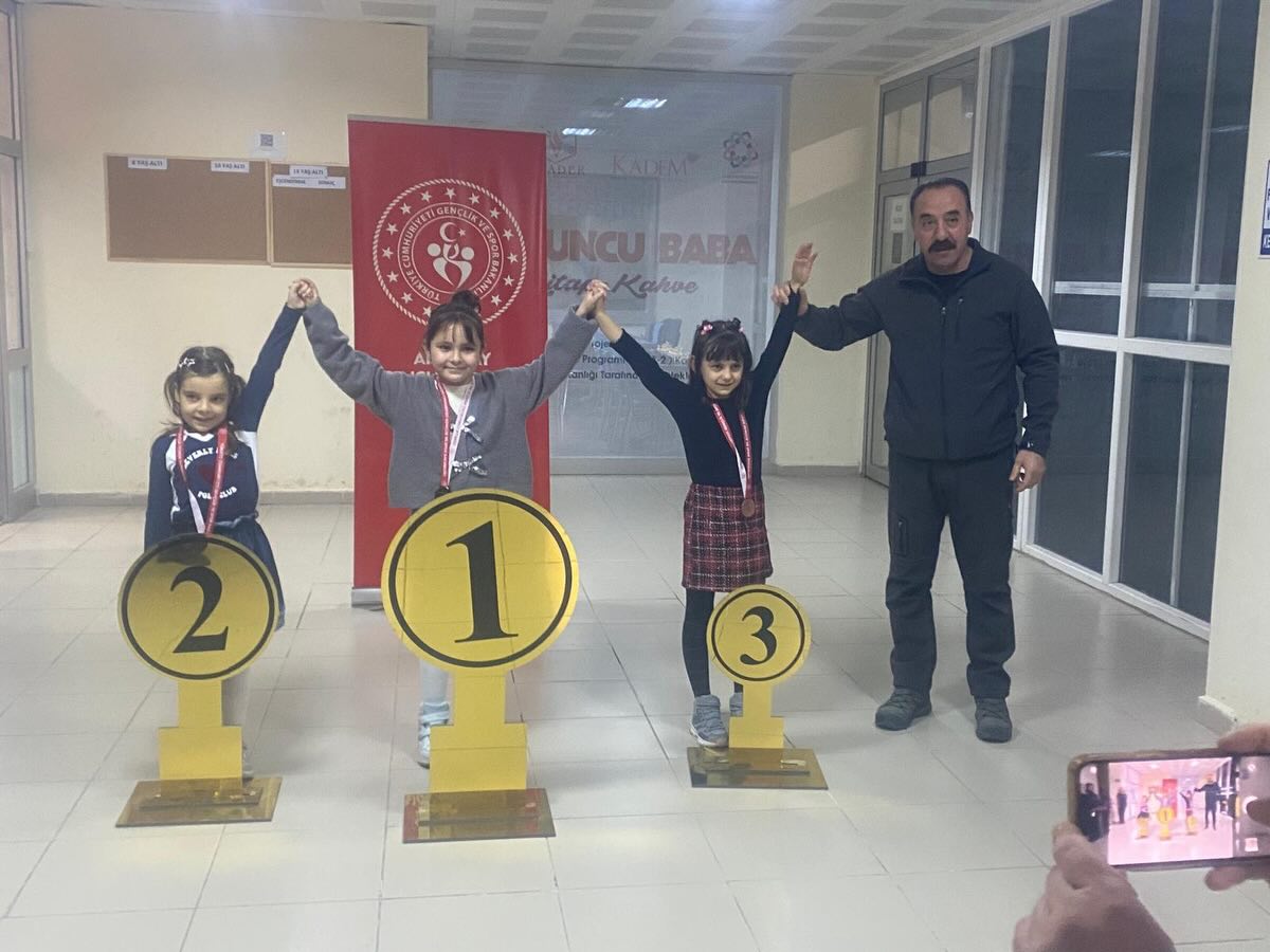 Türkiye Yaş Grupları Satranç İl Birinciliği Küçükler Yarışması Aksaray’da büyük