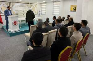 Sultanhanı Müftülüğü hizmet binasında, İlçe Müftüsü Selman Çiloğlu başkanlığında aylık