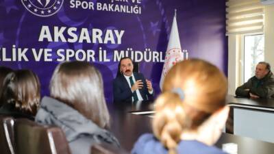 Aksaray Üniversitesi Spor Bilimleri Fakültesi öğrencileri, Aksaray Gençlik ve Spor