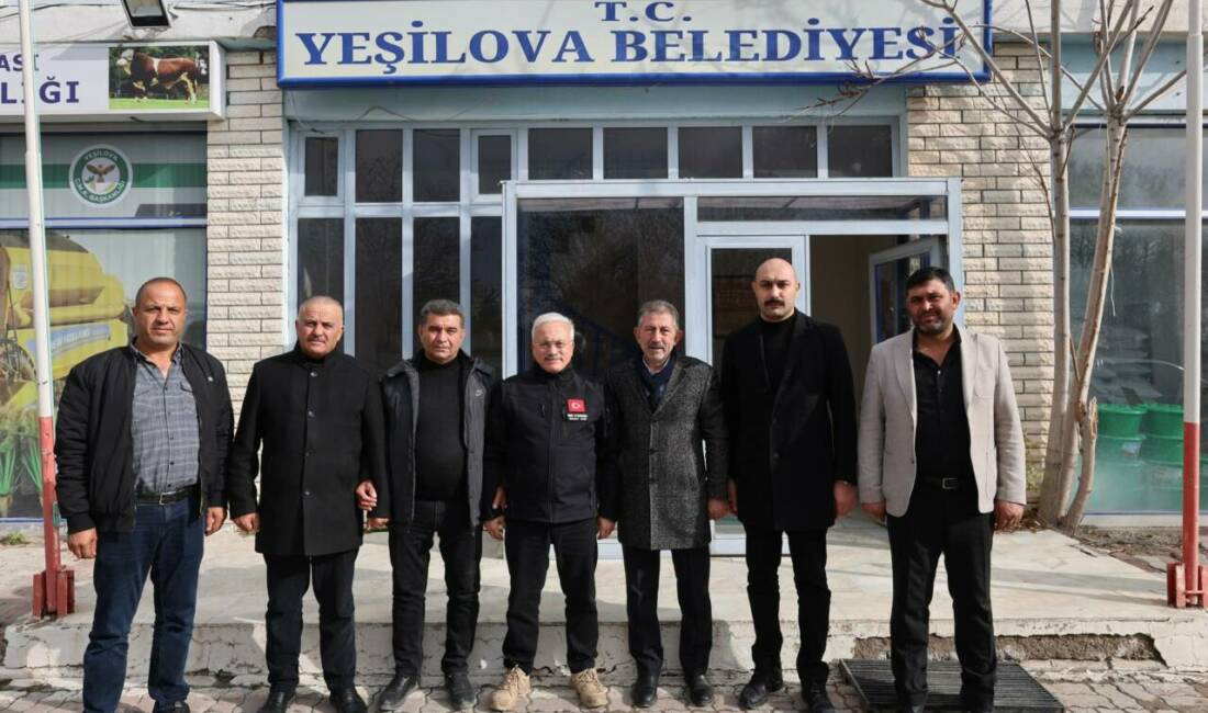 Aksaray Valisi  Mehmet Ali Kumbuzoğlu, Yeşilova Belediyesine gerçekleştirdiği ziyaret kapsamında