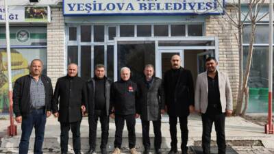 Aksaray Valisi  Mehmet Ali Kumbuzoğlu, Yeşilova Belediyesine gerçekleştirdiği ziyaret kapsamında